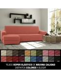 Cover for chaise longue with short left arm Sofaskins NIAGARA 210 - 340 cm