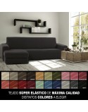 Cover for chaise longue with short left arm Sofaskins NIAGARA 210 - 340 cm