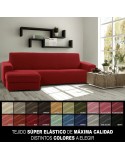 Cover for chaise longue with short left arm Sofaskins NIAGARA 210 - 340 cm