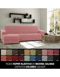 Cover for chaise longue with short left arm Sofaskins NIAGARA 210 - 340 cm
