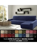 Cover for chaise longue with long right arm Sofaskins NIAGARA 210 - 340 cm