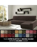 Cover for chaise longue with long right arm Sofaskins NIAGARA 210 - 340 cm