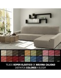 Cover for chaise longue with long right arm Sofaskins NIAGARA 210 - 340 cm