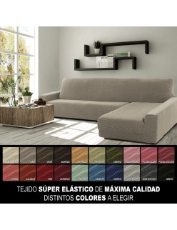 Cover for chaise longue with long right arm Sofaskins NIAGARA 210 - 340 cm
