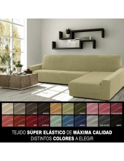Cover for chaise longue with long right arm Sofaskins NIAGARA 210 - 340 cm