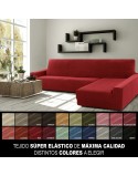 Cover for chaise longue with long right arm Sofaskins NIAGARA 210 - 340 cm