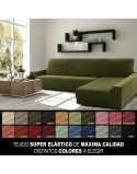 Cover for chaise longue with long right arm Sofaskins NIAGARA 210 - 340 cm