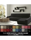 Cover for chaise longue with long right arm Sofaskins NIAGARA 210 - 340 cm