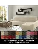 Cover for chaise longue with long right arm Sofaskins NIAGARA 210 - 340 cm