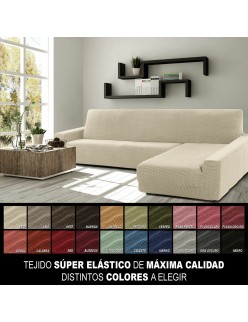 Cover for chaise longue with long right arm Sofaskins NIAGARA 210 - 340 cm