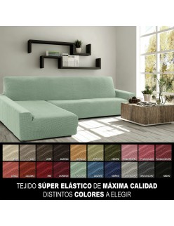 Cover for chaise longue with long left arm Sofaskins NIAGARA 210 - 340 cm