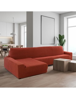 Cover for chaise longue with long left arm Sofaskins NIAGARA 210 - 340 cm