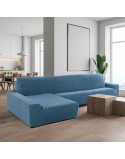 Cover for chaise longue with long left arm Sofaskins NIAGARA 210 - 340 cm