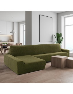 Cover for chaise longue with long left arm Sofaskins NIAGARA 210 - 340 cm