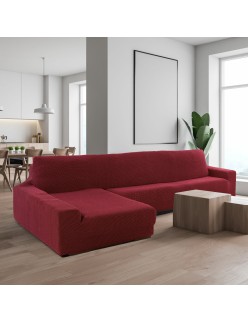 Cover for chaise longue with long left arm Sofaskins NIAGARA 210 - 340 cm