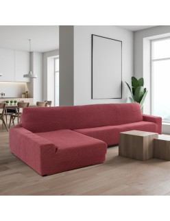 Cover for chaise longue with long left arm Sofaskins NIAGARA 210 - 340 cm