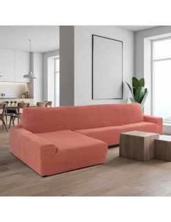 Cover for chaise longue with long left arm Sofaskins NIAGARA 210 - 340 cm