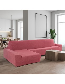 Cover for chaise longue with long left arm Sofaskins NIAGARA 210 - 340 cm
