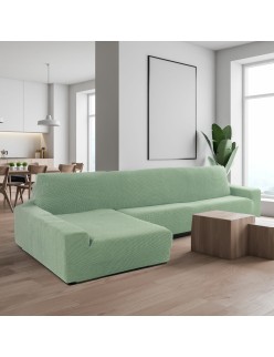 Cover for chaise longue with long left arm Sofaskins NIAGARA 210 - 340 cm
