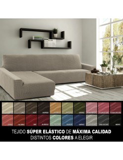 Housse pour chaise longue avec bras gauche long Sofaskins NIAGARA 210 - 340 cm