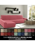 Cover for chaise longue with long left arm Sofaskins NIAGARA 210 - 340 cm