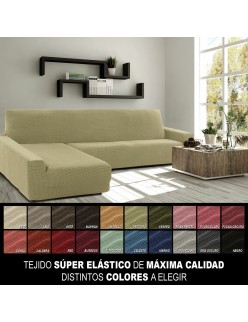 Housse pour chaise longue avec bras gauche long Sofaskins NIAGARA 210 - 340 cm