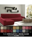 Cover for chaise longue with long left arm Sofaskins NIAGARA 210 - 340 cm