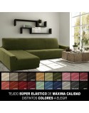 Cover for chaise longue with long left arm Sofaskins NIAGARA 210 - 340 cm