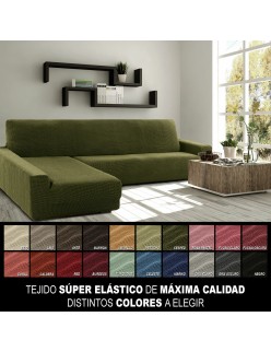 Housse pour chaise longue avec bras gauche long Sofaskins NIAGARA 210 - 340 cm