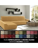 Cover for chaise longue with long left arm Sofaskins NIAGARA 210 - 340 cm