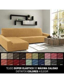 Housse pour chaise longue avec bras gauche long Sofaskins NIAGARA 210 - 340 cm