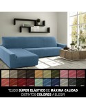 Cover for chaise longue with long left arm Sofaskins NIAGARA 210 - 340 cm