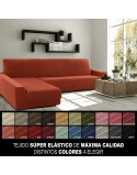 Cover for chaise longue with long left arm Sofaskins NIAGARA 210 - 340 cm