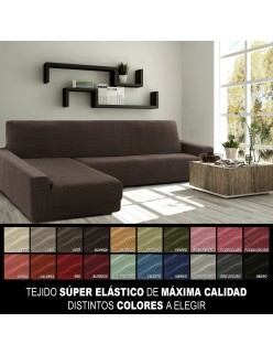 Cover for chaise longue with long left arm Sofaskins NIAGARA 210 - 340 cm