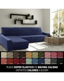 Housse pour chaise longue avec bras gauche long Sofaskins NIAGARA 210 - 340 cm