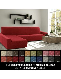 Housse pour chaise longue avec bras gauche long Sofaskins NIAGARA 210 - 340 cm