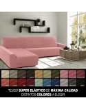 Cover for chaise longue with long left arm Sofaskins NIAGARA 210 - 340 cm