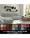 Cover for chaise longue with long left arm Sofaskins NIAGARA 210 - 340 cm