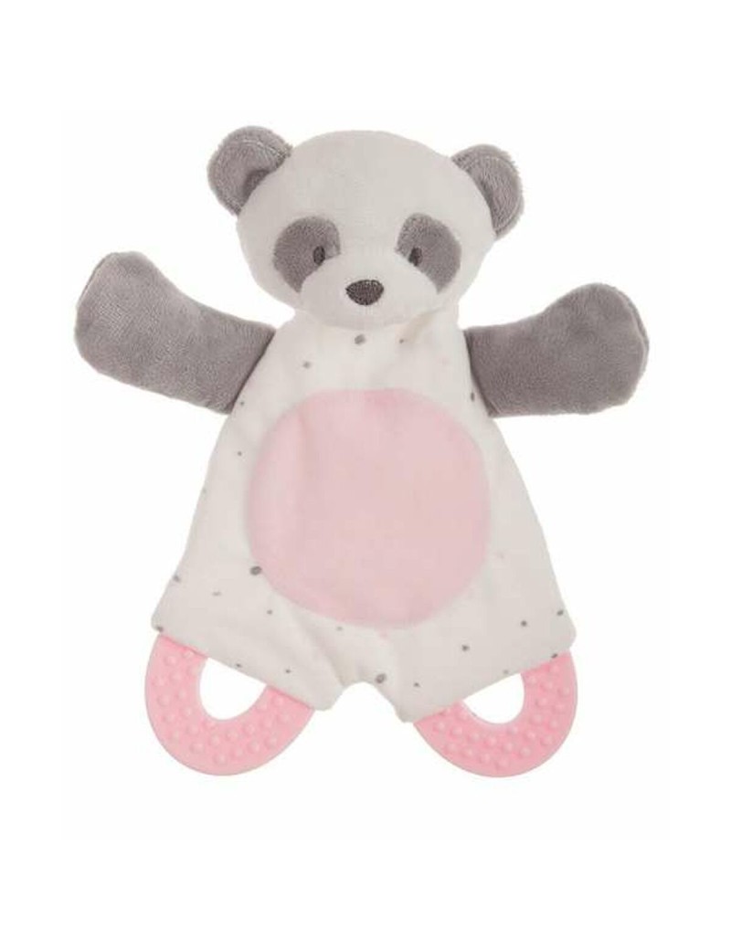 Baby Comforter Baby Pink 20 cm Teether Panda bear