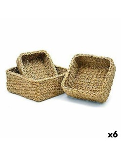 Set di Cesti Marrone Alghe marine (6 Unità)