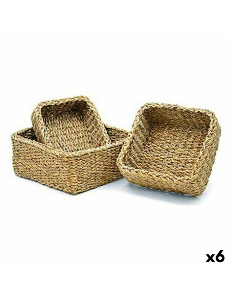 Set di Cesti Marrone Alghe marine (6 Unità)