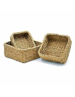 Set di Cesti Marrone Alghe marine (6 Unità)