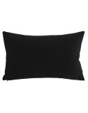 Cuscino Home ESPRIT Nero Dorato 50 x 10 x 30 cm