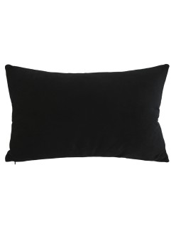 Cuscino Home ESPRIT Nero Dorato 50 x 10 x 30 cm