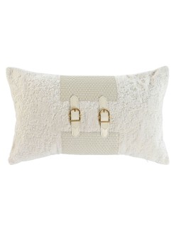 Cuscino Home ESPRIT Bianco 50 x 10 x 30 cm