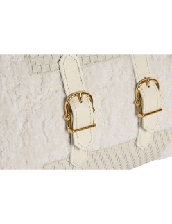 Cuscino Home ESPRIT Bianco 50 x 10 x 30 cm