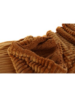 Manta DKD Home Decor Terracota 150 x 200 x 2 cm