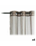 Tende 140 x 260 cm Marrone (6 Unità)