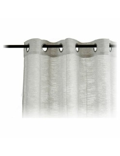 Cortinas 140 x 260 cm Cinzento (6 Unidades)