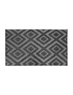 Alfombra Home ESPRIT 200 x 140 cm Gris Gris oscuro